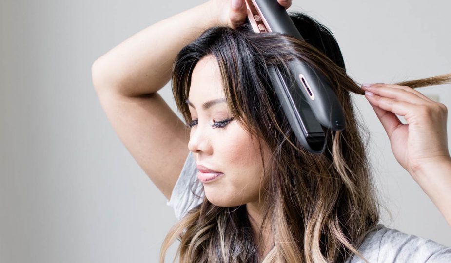 How To Curl Hair With A Flat Iron Modern Woman