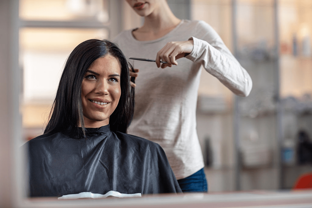 Getting a haircut makes hair healthier but it will also get rid of damaged hairs