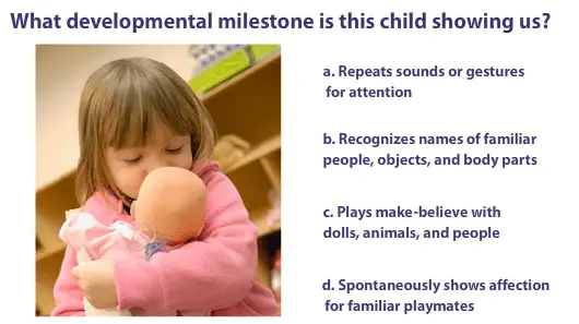 children's developmental milestones by ages